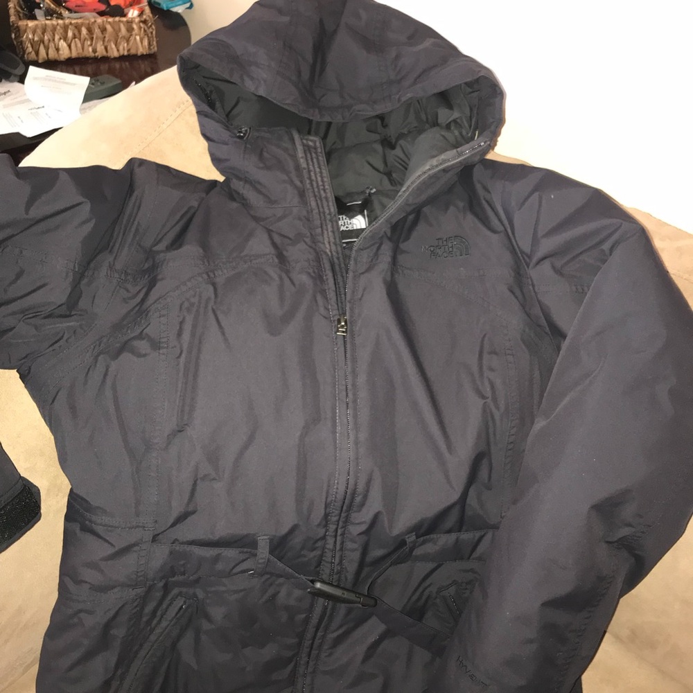 Womens North face belted Coat